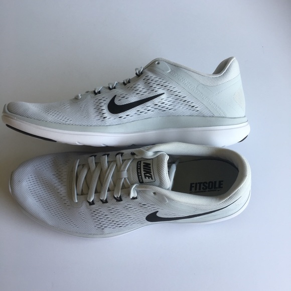 ❤️SOLD❤️Nike mens Flex 2016 Run Platinum Sneakers - Picture 5 of 8